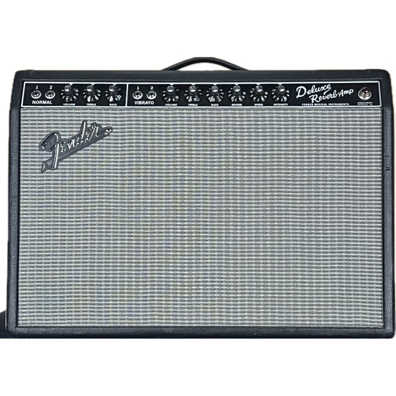 Fender 1965 Deluxe Reverb Reissue 1x12 Black - ULT975560807240