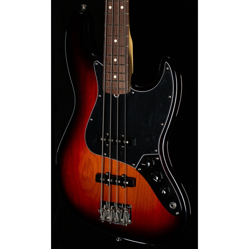 Fender American Performer Jazz Bass, Rosewood Fingerboard, 3-Color Sunburst Bass Guitar (372) - ULT975560807265