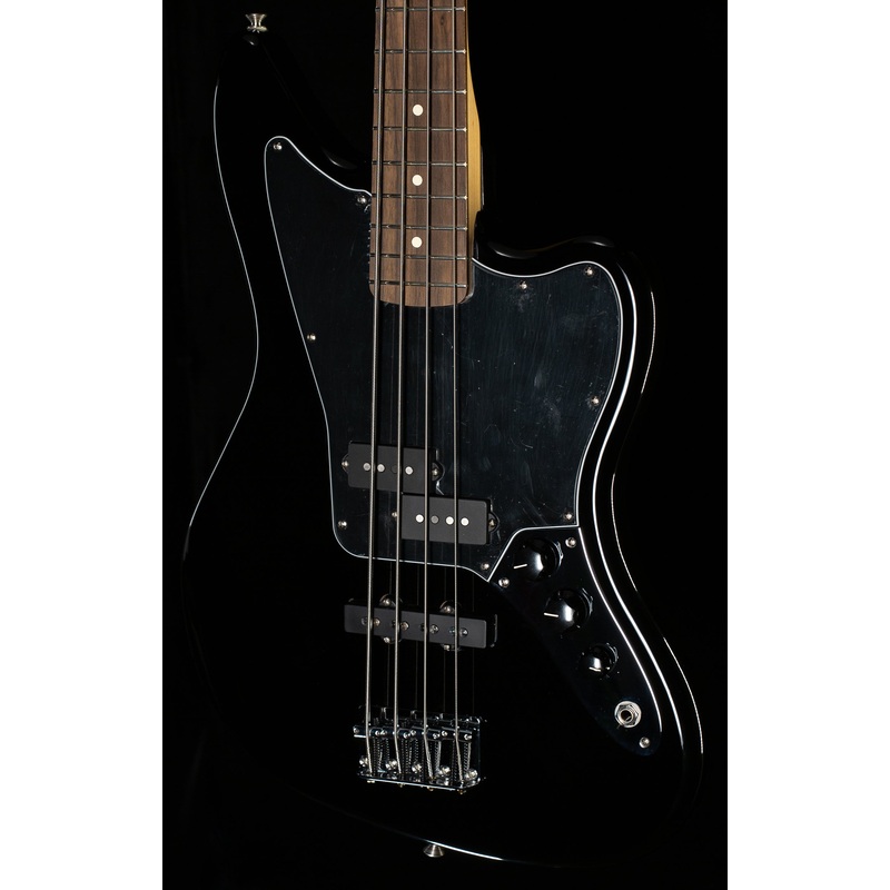 Fender Standard Jaguar Bass Black New Old Stock (392) - ULT975560807267