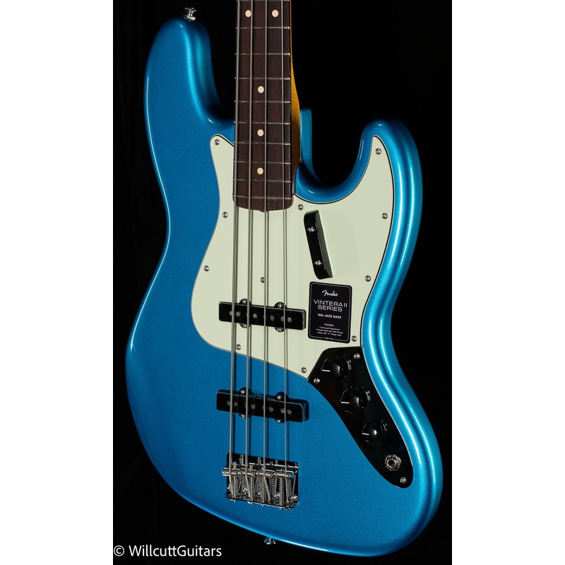 Fender Vintera II '60s Jazz Bass Rosewood Fingerboard Lake Placid Blue (893) - ULT975560807348