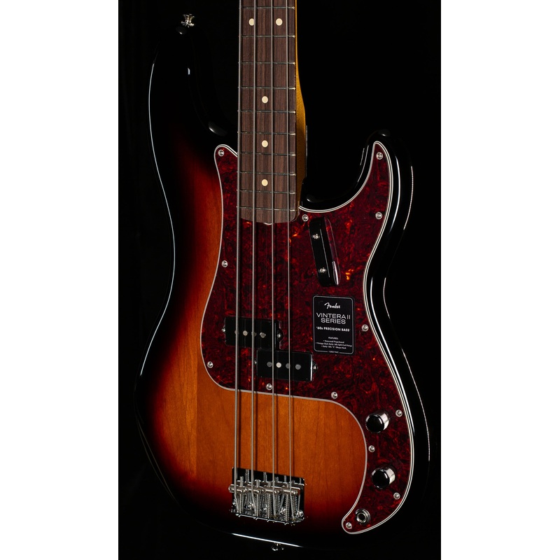 Fender Vintera II '60s Precision Bass Rosewood Fingerboard 3-Color Sunburst (815) - ULT975560807039