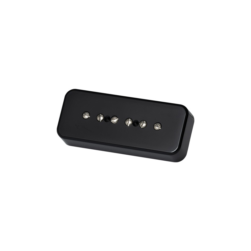 Gibson P-90DC (Black soapbar, 2-conductor, Potted, 17.4k, Neo) - ULT975560807339