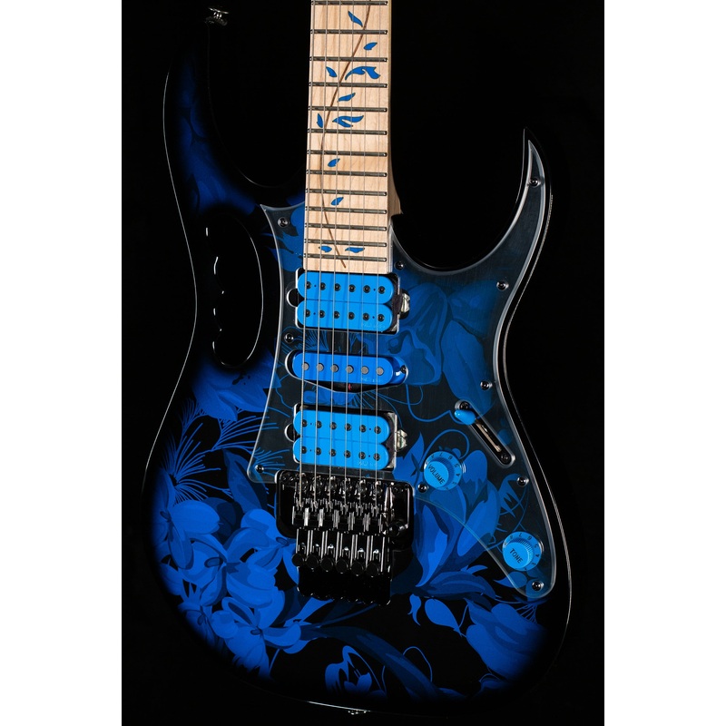Ibanez Steve Vai Signature JEM77PBFP Blue Floral Pattern (505) - ULT975560807258