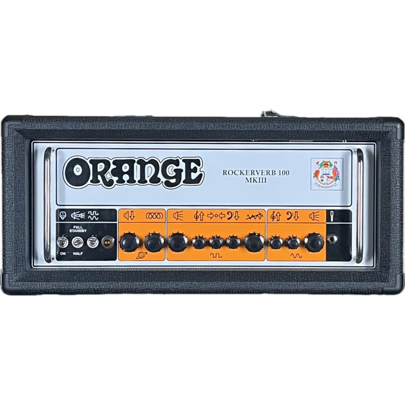 Orange Rockerverb MKIII 100w Head Black - ULT975560807243