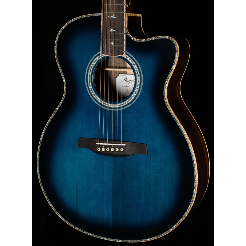 PRS SE AE60E Acoustic Cobalt Blue Burst (379) - ULT975560807293