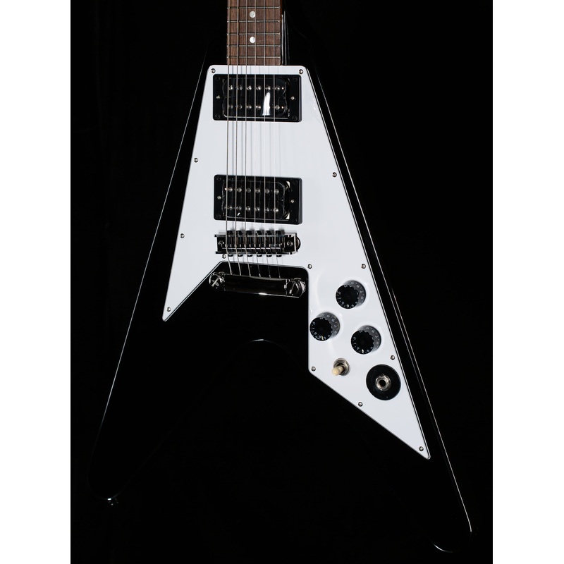 Epiphone Kirk Hammett 1979 Flying V Ebony (049) - ULT975560806719