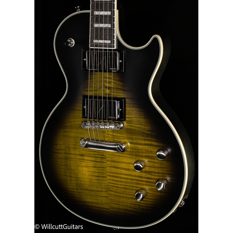 Epiphone Les Paul Prophecy Olive Tiger Aged Gloss (806) - ULT975560806797