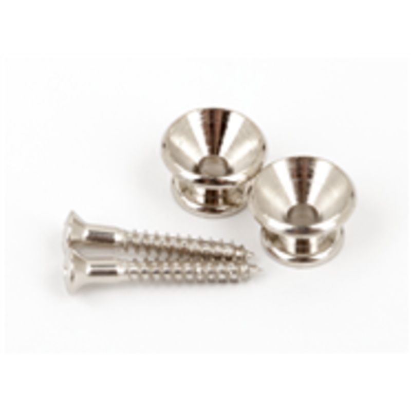 Fender Pure Vintage Strap Buttons, Nickel (2) - ULT975560806715