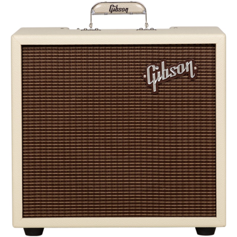Gibson Falcon 5 1x10 Combo Cream Bronco Oxblood grille (097) - ULT975560806376