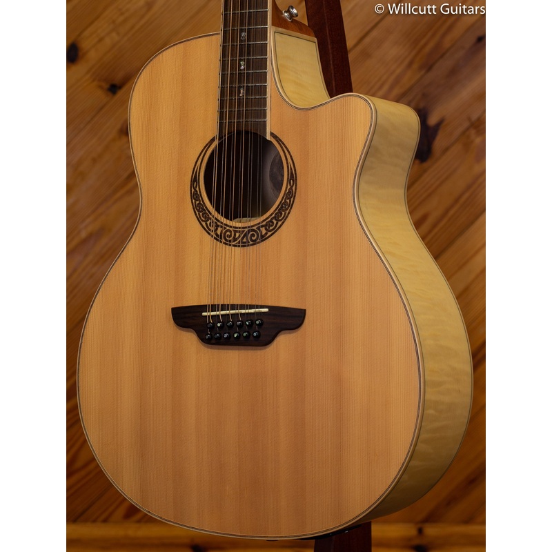 Luna USED Muse Spruce Top 12 String Acoustic Guitar DEMO - ULT975560806733
