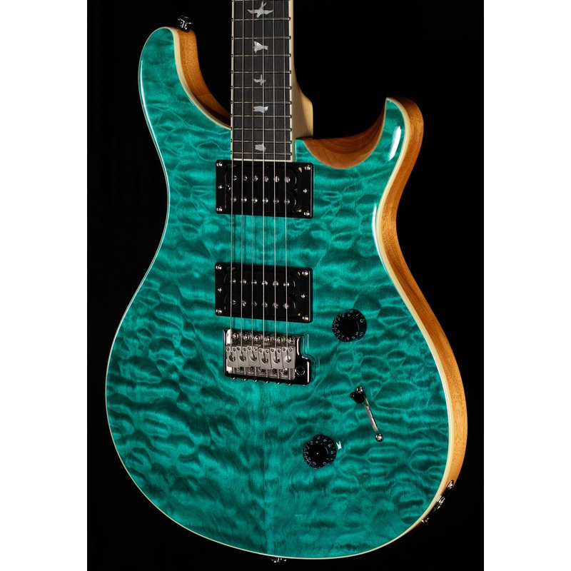 PRS SE Custom 24 Quilt Turquoise (456) - ULT975560806617
