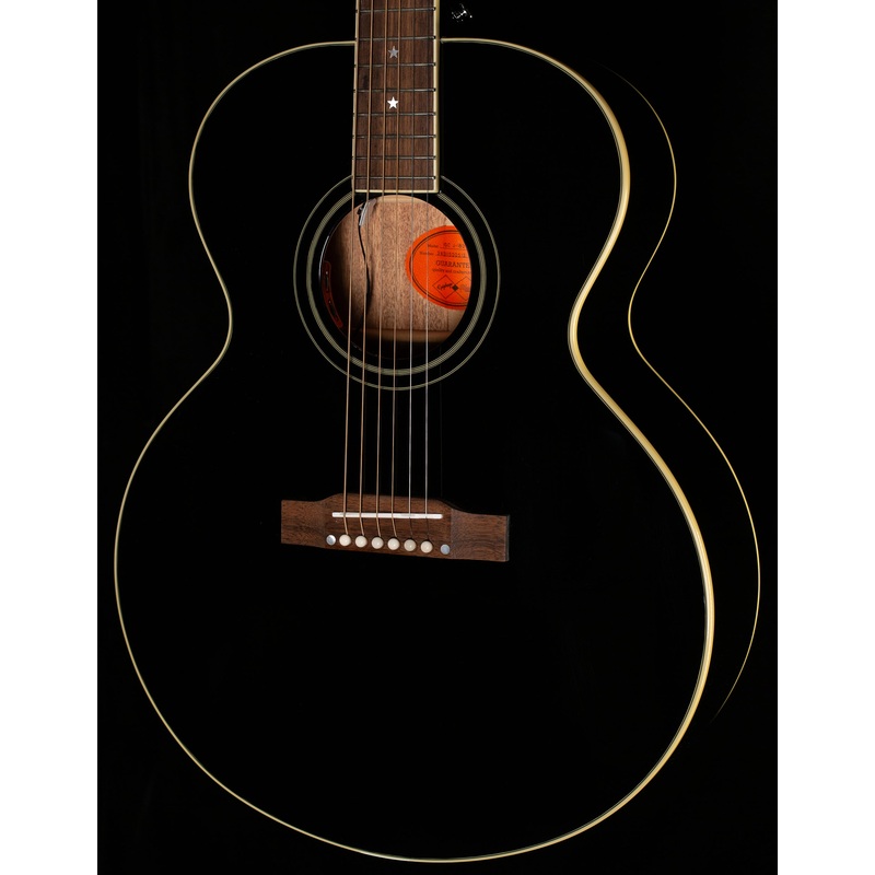 Epiphone J-180 LS Ebony (513) - ULT975560805594