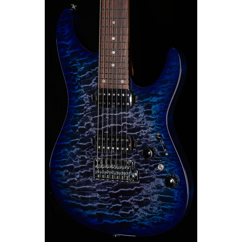 Ibanez Premium AZ427P2QM 7-string Twilight Blue Burst (554) - ULT975560805494
