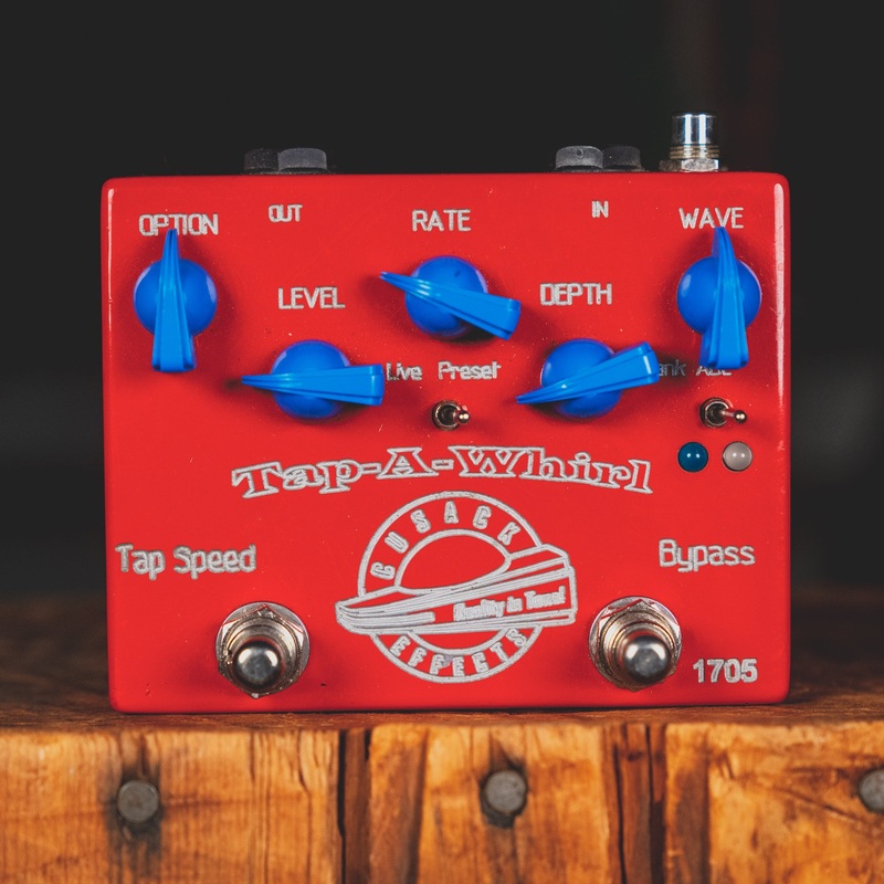 2015 Cusack Music Tap-A-Whirl Tremolo Effect Pedal - Used