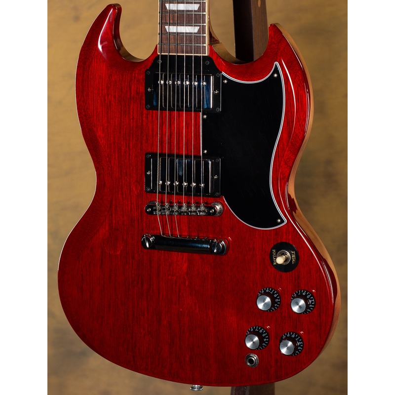 2023 Gibson SG Standard '61 Stop Bar Vintage Cherry - ULT975560805259