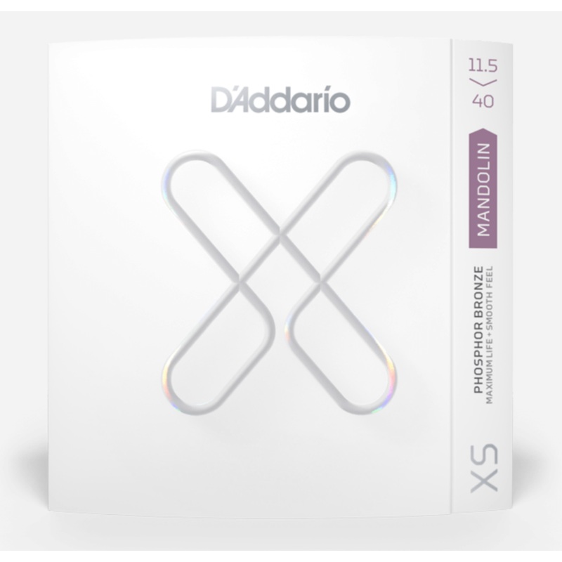 D'Addario XSM11540 Custom Medium Mandolin Strings - ULT975560805115