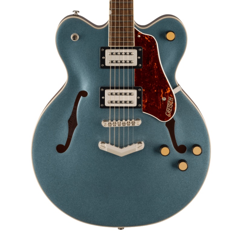 Gretsch G2622 Streamliner Center Block Double Cut Electric Guitar, V Stoptail, Gunmetal