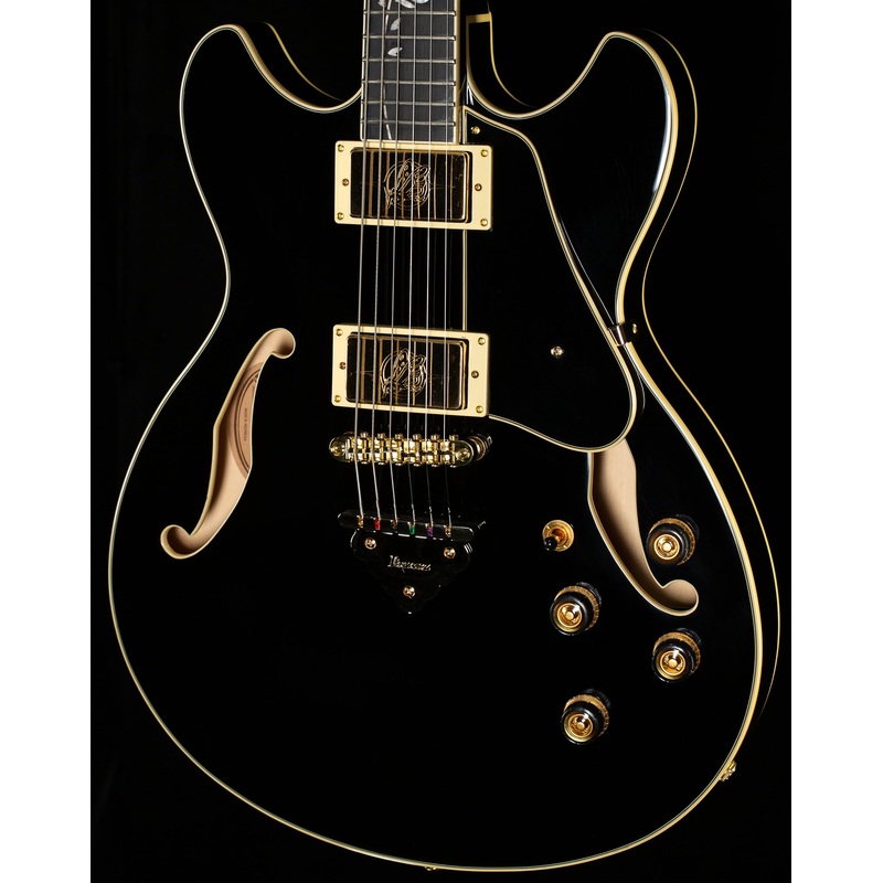 Ibanez Artcore Expressionist AS93SPBK Semi-hollow Black (089) - ULT975560805082