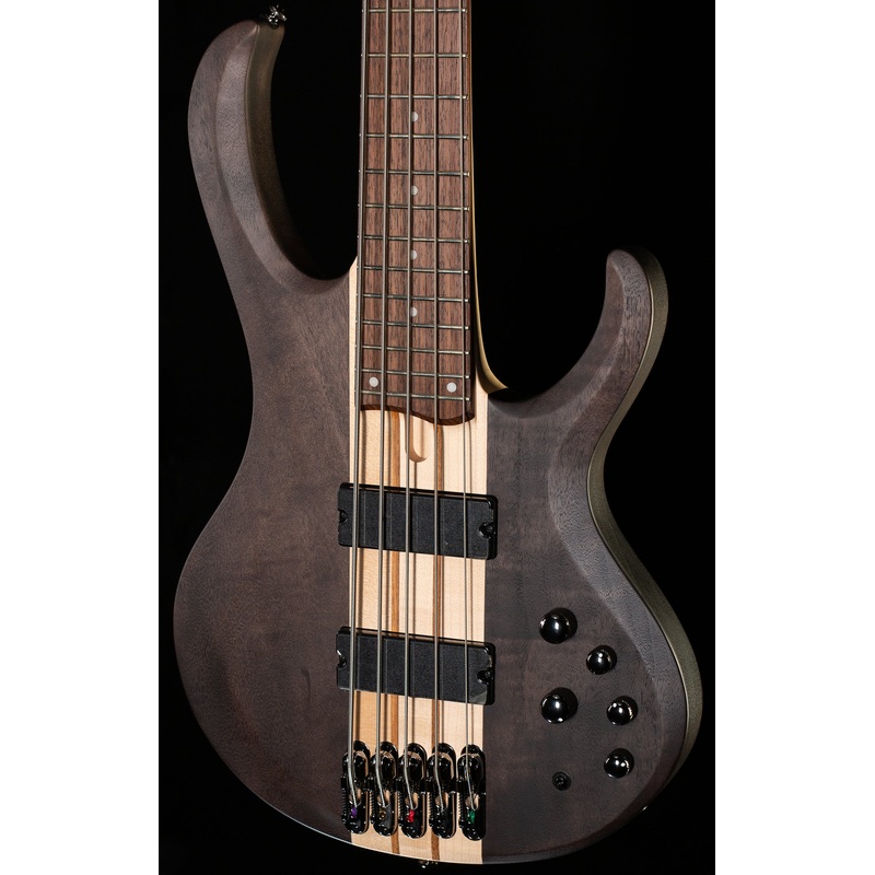 Ibanez BTB605TGF Standard 5-String Electric Bass Transparent Gray Flat (297) - ULT975560805081