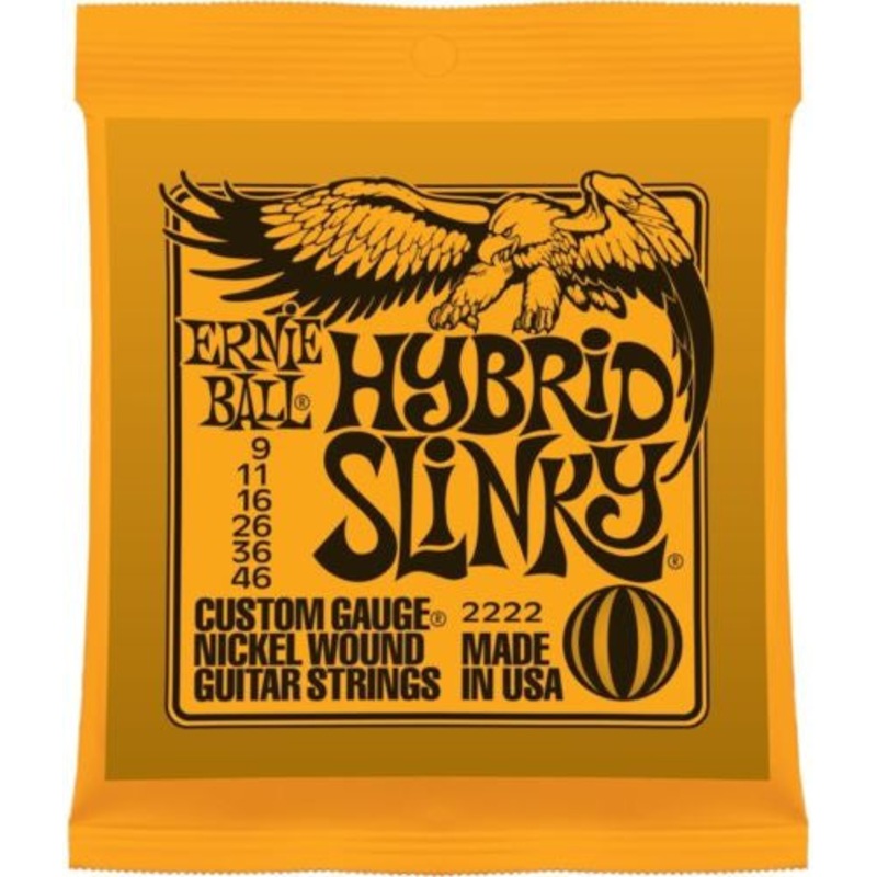 Ernie Ball 10-46 Hybrid Slinky Nickel Wound Electric Guitar Strings