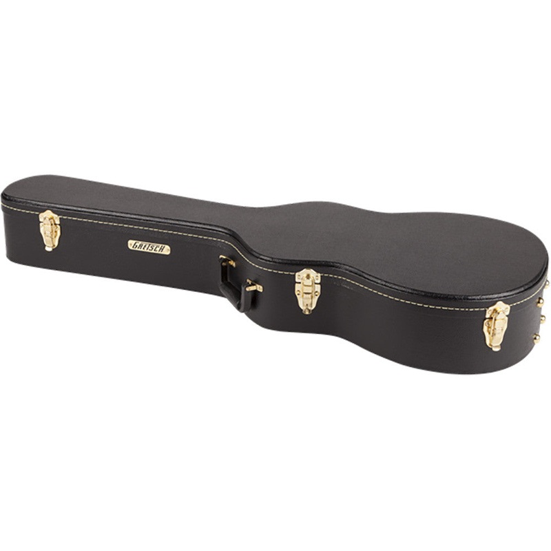 Gretsch G6296 Round Neck Resonator Flat Top Case - Black