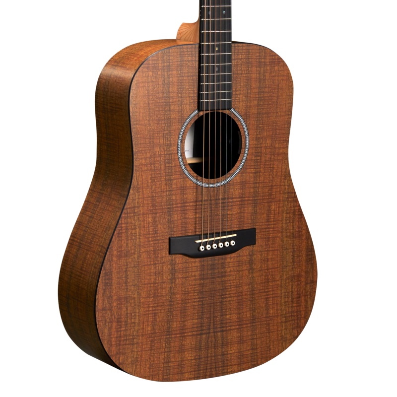 Martin D-X1E Acoustic-Electric Guitar, Koa w/Softshell Case