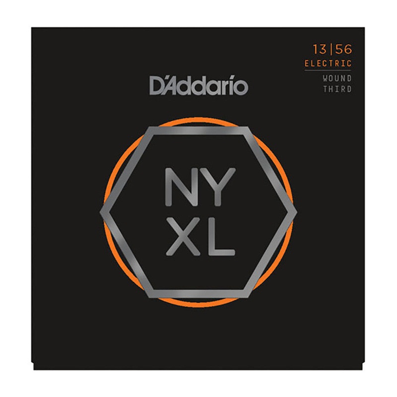 D'Addario 13-56 NYXL Medium Wound 3RD Nickel Wound Electric Strings
