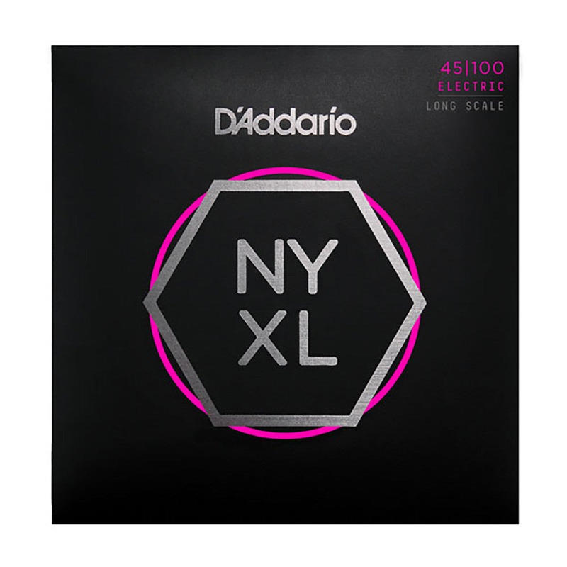 D'Addario 45-100 NYXL Bass Set - Regular Light