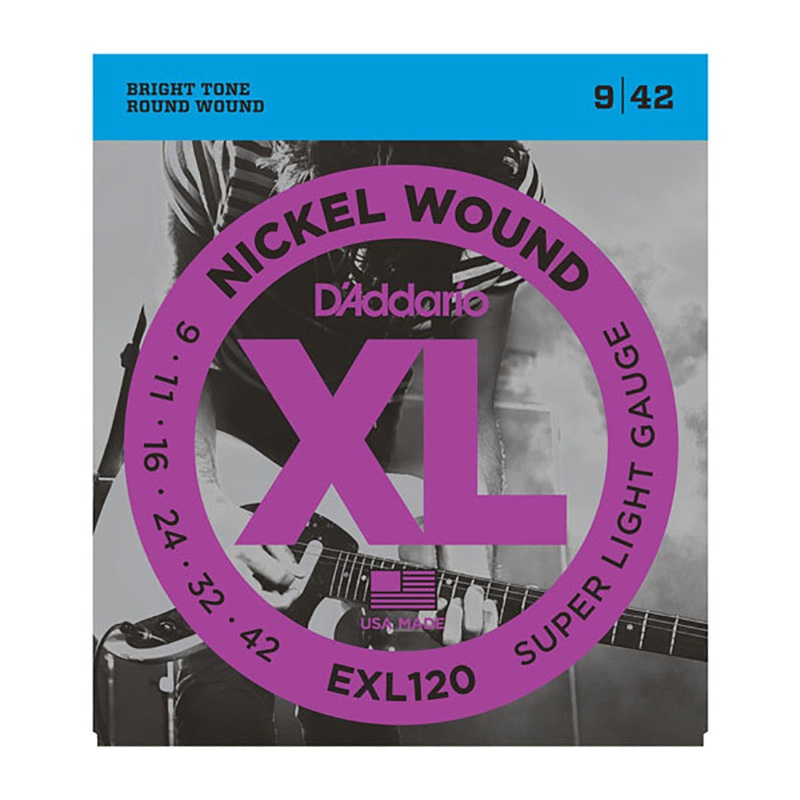 D'Addario Extra Light Elec. Guitar Set 9-42