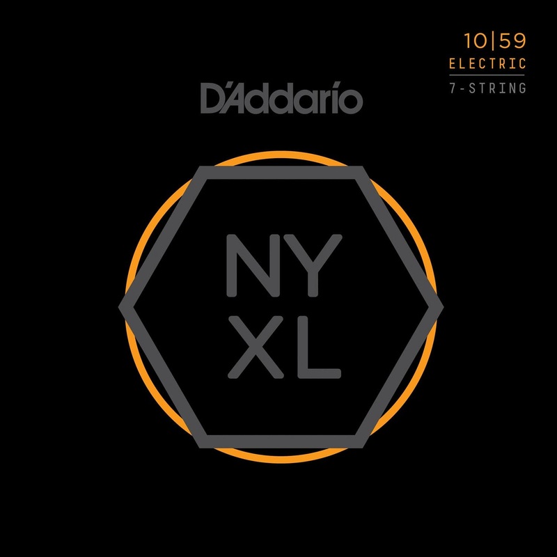 D'Addario 10-59 NYXL Regular Light 7-String Nickel Wound Electric Strings