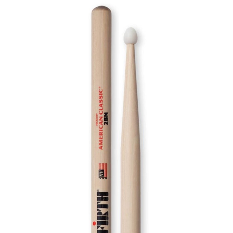 Vic Firth 2B Nylon Tip Drumsticks