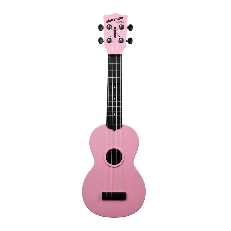 Kala Waterman Soprano Ukulele - Soft Pink