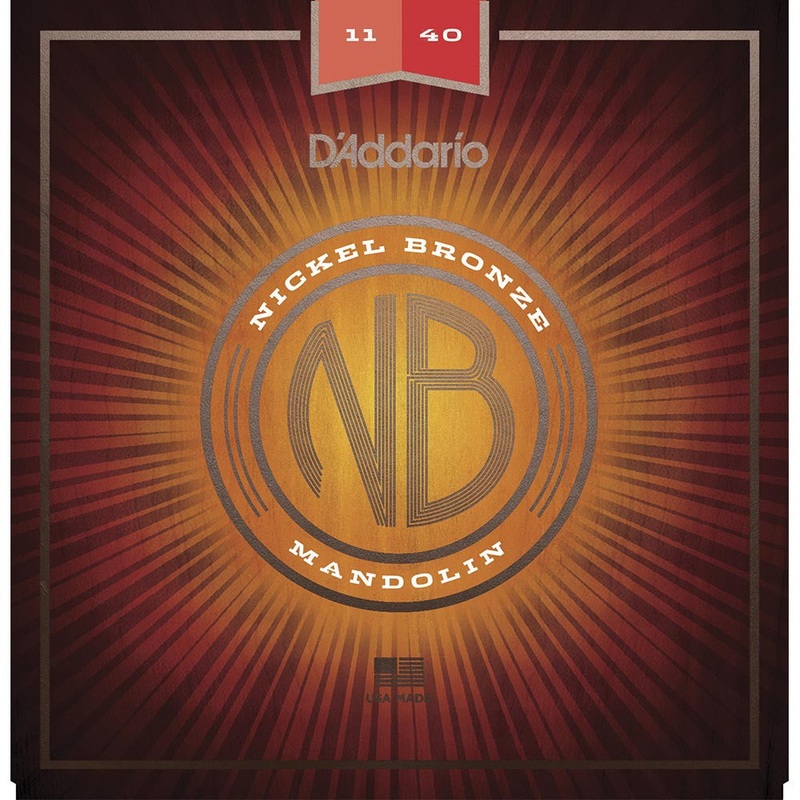 D'Addario - 11-40 Medium Nickel Bronze Mandolin Strings