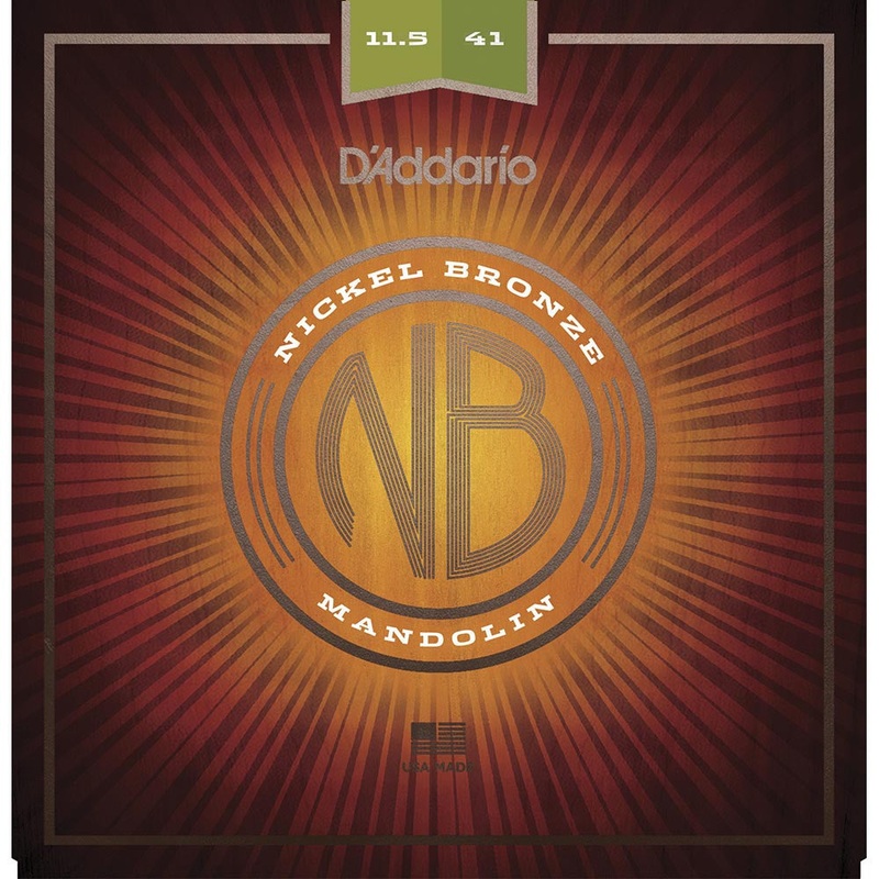 D'Addario - 11.5-41 Medium-Heavy Nickel Bronze Mandolin Strings