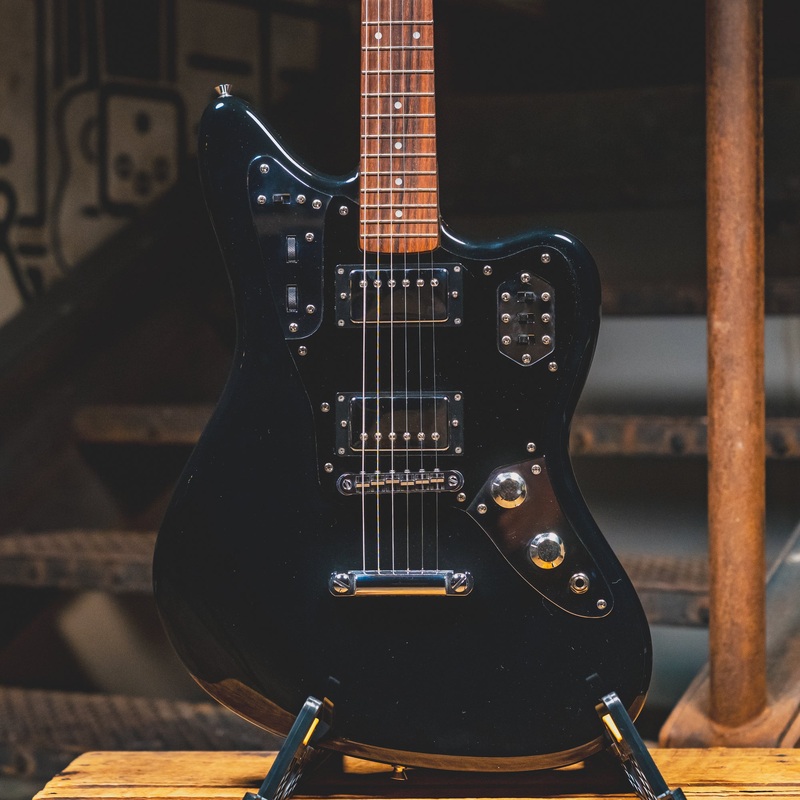 2004 Fender MIJ Jaguar Special HH Electric Guitar, Black - Used