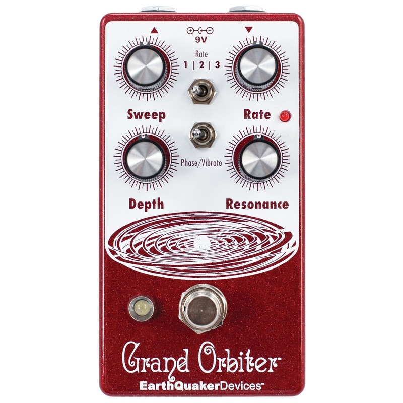 Earthquaker Grand Orbiter V3 Phaser and Vibrato Pedal
