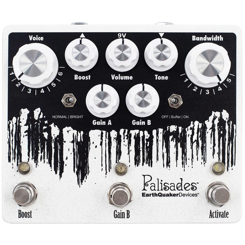 Earthquaker Palisades V2 Overdrive Pedal