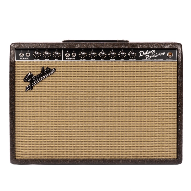 Fender 65 Deluxe Reverb 1x12 Combo Amplifier, Western