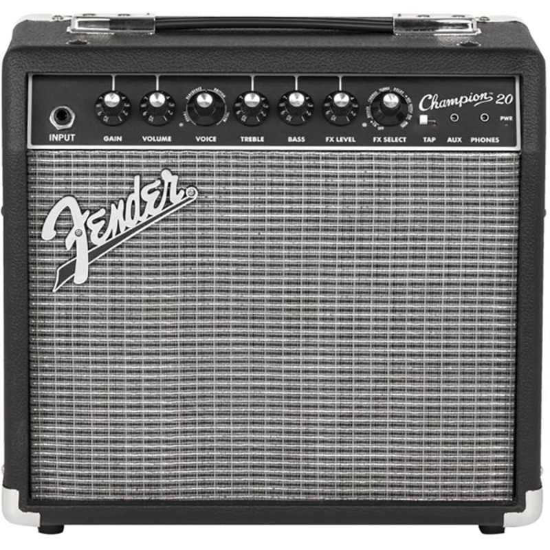 Fender Champion 20 1 x 8" Guitar Combo Amplifier, 120V