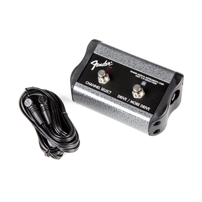 Fender Footswitch - 2 Button - Channel/Boost (Drive/More Drive) - 1/4" Connector