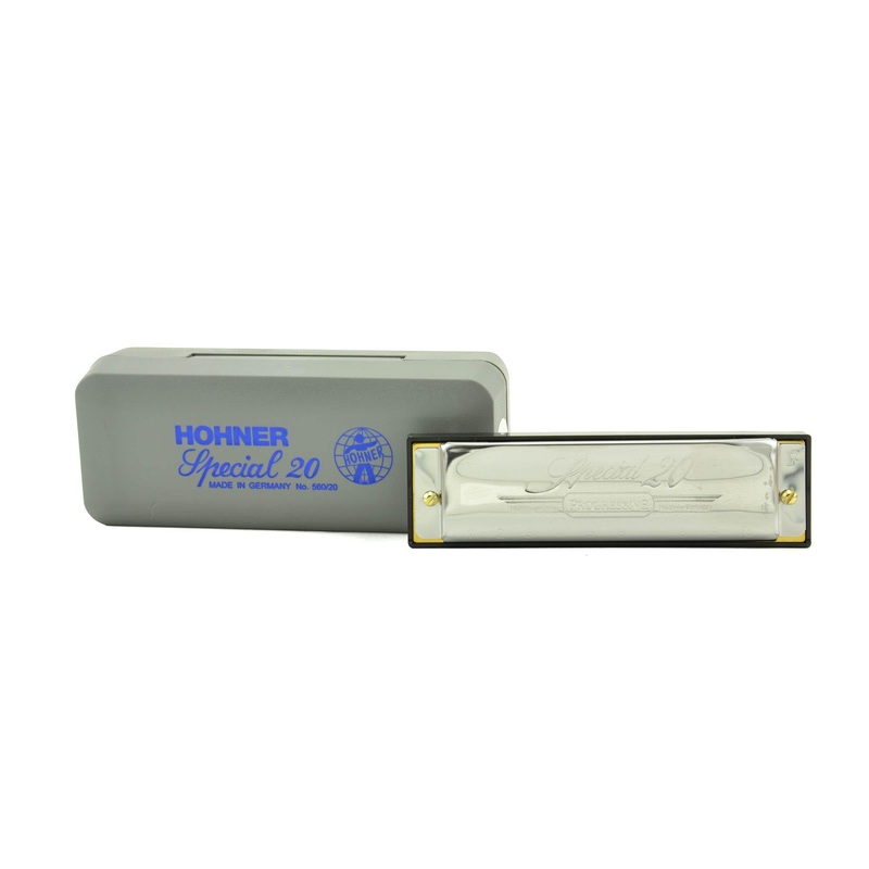 Hohner F Special 20 Diatonic Harmonica - Progressive Series