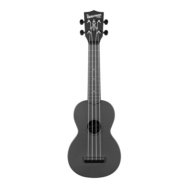 Kala Waterman Soprano Ukulele - Matte Black
