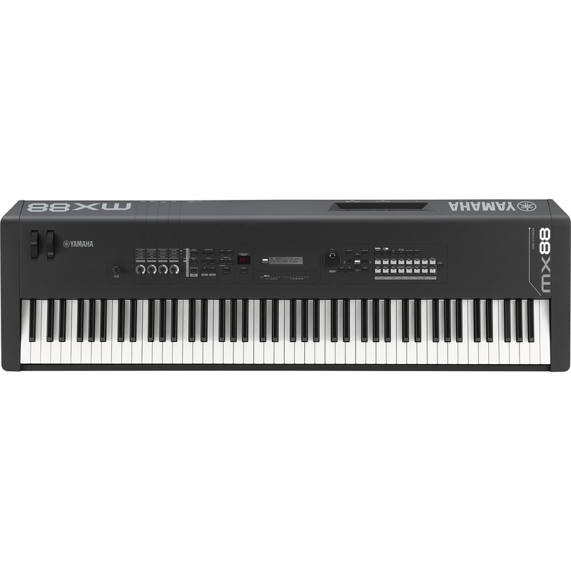 Yamaha MX-88 88-Key Weighted Action Music Synthesizer - Black