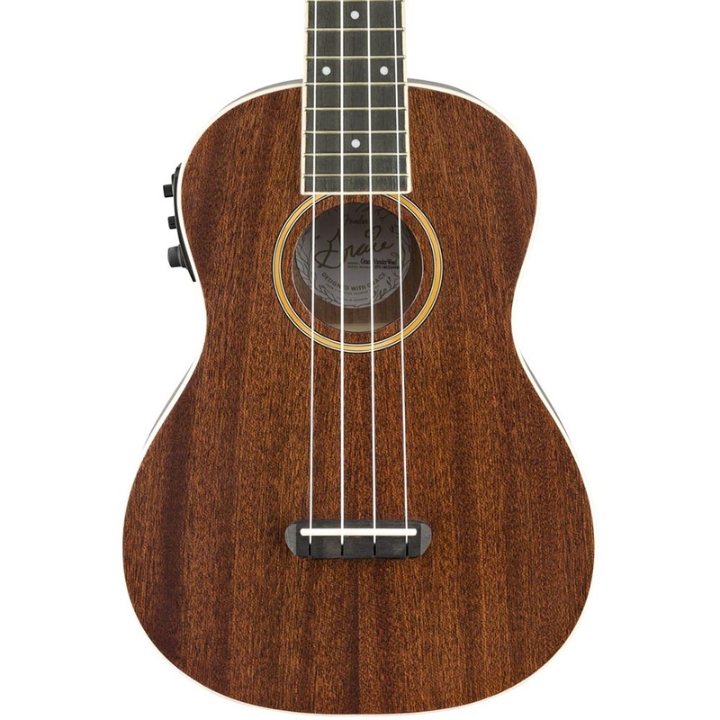 Fender G Vanderwaal Sig Uke WN With Bag