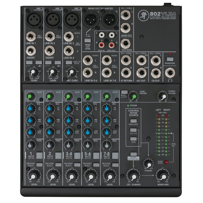 Mackie 8-Channel Ultra-Compact Mixer