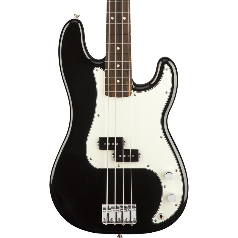 Fender Player Precision Bass Guitar Black with Pau Ferro Fingerboard