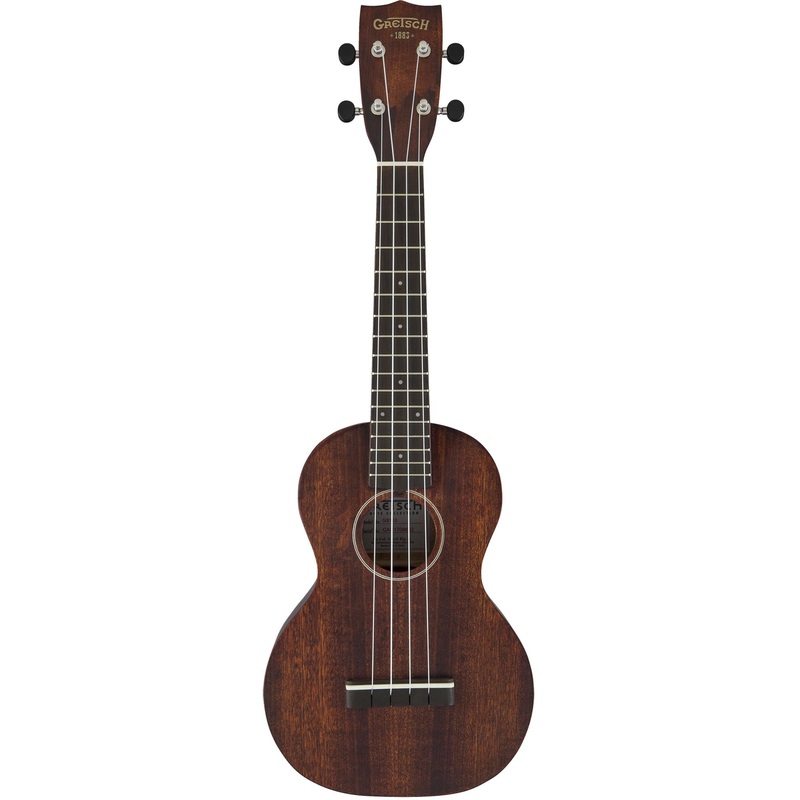 Gretsch G9110 Concert Standard Ukulele With Gig Bag - Ovangkol - Vintage Mahogany Stain