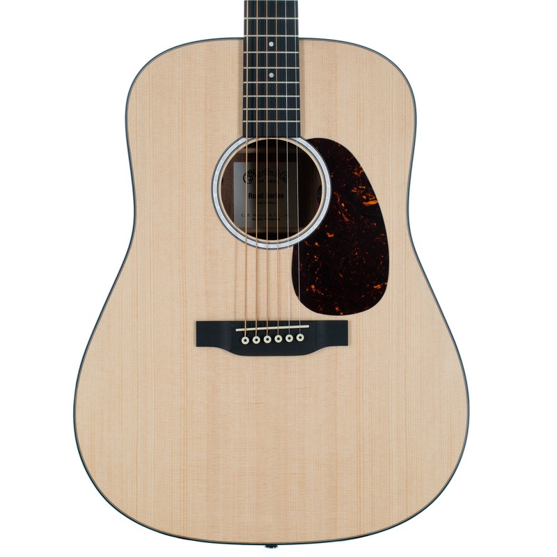 Martin D10E Road Series Acoustic Electric Guitar- Natural with Soft Case
