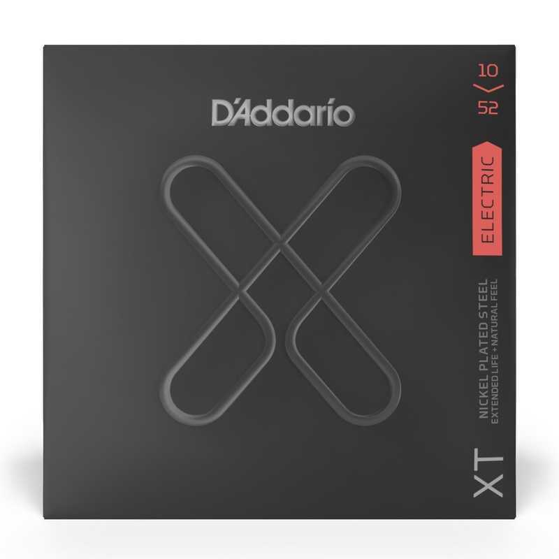 D'Addario 10-52 XT Electric Nickel Plated Steel Light Top/Heavy Bottom