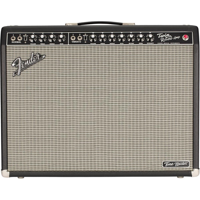 Fender Tone Master Twin Reverb Amplifier, 200W, Black